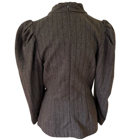 EUC Sea New York Top Noemie Blouse with Belted Waist - Size 8 - Picture 3 of 12